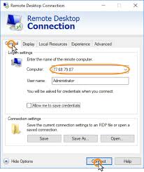 Connect To Your Server Using Remote Desktop