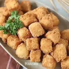Tahu Krispi 12 Buah Tahu Putih 50gr Tepung Terigu 1 Sdm Tapioka 1sdt Garam 1 4 Sdt Merica Bubuk 1sdt Baking Powder Kaldu Bubuk Option Resep Camilan Resep Tahu