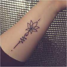 Tattoosymbolism Tattoos Been Wanting One Of These For Years The Unalome Is Originally A Hindu Symbol That Graphic Simple Tattoos Girly Tattoos Unalome Tattoo