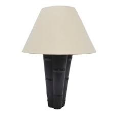 This fixture is in a brass finish, and it is great for chair side reading or general room illumination. Mcguire Bamboo Lamp Kdrshowrooms Com