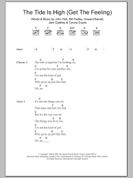 Loading the chords for 'high tide or low tide'. The Tide Is High Get The Feeling By Atomic Kitten Guitar Chords Lyrics Guitar Instructor