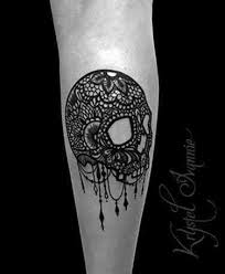 Black And White Feminine Black And White Sugar Skull Tattoo 50 Stunning Sugar Skull Tattoo Design Ideas Their Meanings Lace Skull Tattoo Feminine Skull Tattoos Sugar Skull Tattoos
