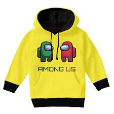 Among Us Game Character Green And Red Kids Hoodie Kids Hoodie Hoodies Custom T Shirt Printing