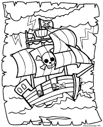 Coloriage Bateau De Pirates Dessin Pirate à imprimer