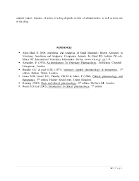 Pharmacol Lab Report