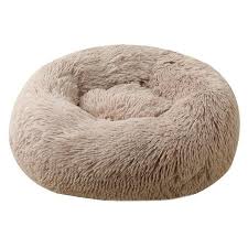 Calming dog bed fluffy plush cat bed, washable round fur donut pet bed for large medium dogs and cats, faux fur cuddler up to 11/15/24/45kg, grey 4.0 out of 5 stars 731 £25.99 £ 25. Soft And Fluffy Plush Calming Pet Bed Bestpet