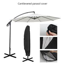 Use lights that are proportionate to the item you are securing them to. 280cm 265cm 205cm Large Parasol Cover Banana Umbrella Cover Protective Dustproof Yard Garden Outdoor Living Home Garden