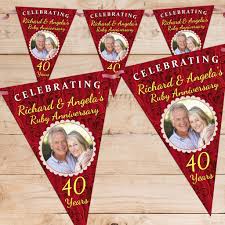 Get it as soon as tomorrow, jun 17. Personalised Ruby 40th Wedding Anniversary Invitations Invites Greeting Cards Invitations Home Garden