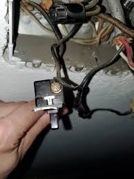 It is also usually black. Old Single Pole Light Switch Has Three Wires But Two Terminals How To Replace Switch All Power Is Off At The Breaker And I Have Even Tested As I Go Just