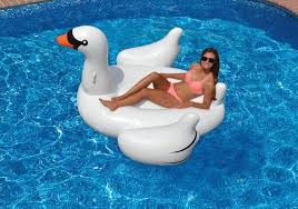 10 Outrageously Fun Pool Floats Swan Pool Float Giant Inflatable Swan Inflatable Swan