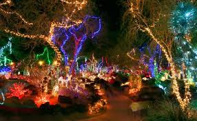 The garden is lit each year with more than 1 million lights. Christmas In Las Vegas Now It S Officially Home Las Vegas Sun Newspaper
