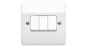 Once you have made a decision to switch to flush mount led lights, your next headache is how to install them. K4873 Whi White 10 A Flush Mount Rocker Light Switch Mk White 7 Mm 2 Way Screwed Semi Gloss 3 Gang Bs Standard 250 V Ac 86mm Rs Components
