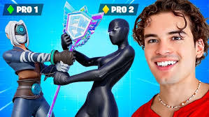 Enfrenté a PROS de Fortnite Por 1000$