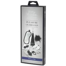 Fifty Shades Of Grey Pleasure Overload 10 Days Of Pleasure Couples Gift  Set | Agorshop Sex Shop