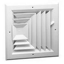 Hart Cooley 50711 8 X 8 Ceiling Diffuser A503ms Series White Vent Covers Wall Vents Ceiling Vents