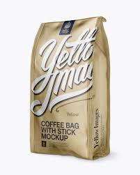 Free Psd Mockup Matte Metallic Coffee Bag With Valve Mockup Half Side View Object Mockups Mockup Free Psd Mockup Free Download Free Psd Mockups Templates