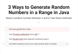 3 Ways To Generate Random Integers In Java Outdoor Quotes Algorithm Data Structures