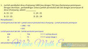 Semoga contoh soal matematika soal skala, perbandingan senilai dan. Pembahasan Soal Perbandingan Kelas 7 Youtube