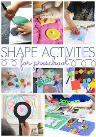 From learning to cut with scissors or hold a pencil to learning to share, take turns, and problem solve, these are developmental skills for preschoolers. 40 Easy And Fun Hands On Shape Activities For Preschoolers