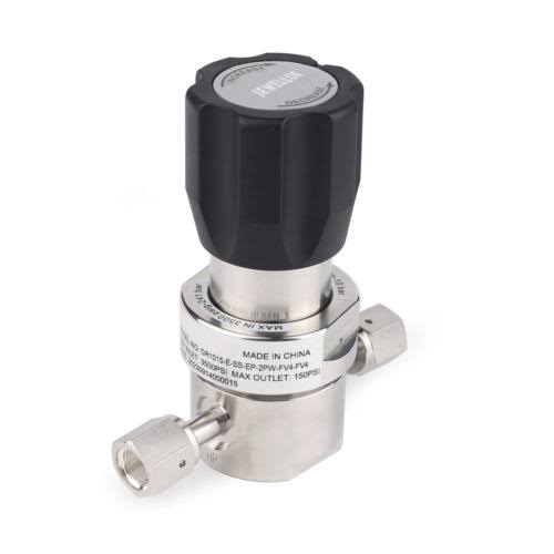 Ultra High Purity High Flow Gas Regulators | Single Stage Two Stage Dual Stage Ultra High Purity Gas Regulators
