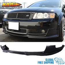 For 02 05 Audi A4 B6 Front Bumper Lip Spoiler Bodykit Type A Style Poly Urethane Global Free Shipping Worldwide Audi A4 Audi Bumpers