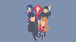 Toradora Minimalist Anime By Lucifer012 Toradora Anime Art