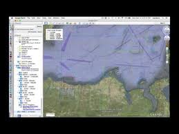 Viewing Us Nautical Charts On Google Earth Youtube