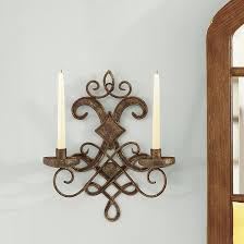 To install this type of candle, you must first know the state of the room where it. Wall Sconces Candles Wrought Iron Ideas On Foter