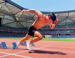 Chinese sprinter su bingtian made history on sunday by setting a new. Su Bingtian Ran For Another 10 Seconds His Wife Has A Proud Body And A Handsome Face And His Son Is Cute And Cute Inews