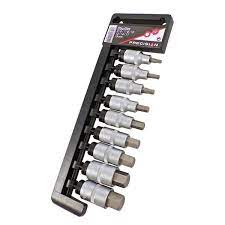 Avec norauto, large choix de douilles et embouts à petits prix. Jeu De 9 Douilles Hexagonales Males 1 2 Pouce Precision Steel Feu Vert