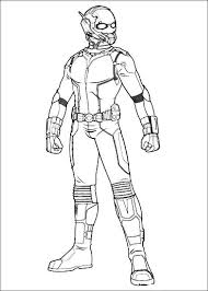 His powers mostly consist of the ability to fly, superspeed, incredible strength, but also invulnerability. Free Printable Ant Man Coloring Pages