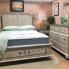 Customers love our modern style platform bed with 4 huge storage drawers, combined with the rustic charm of an antique pine. Weathered Bedroom Set Fireside Furniture