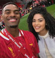 Ryan Gravenberch with his girlfriend ❤️