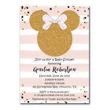 Download free printable minnie mouse 1st invitation templates ! Minnie Mouse Baby Shower Invitation Pink Gold Glitter Editable Pdf Template Prin Pink Baby Shower Invitations Minnie Mouse Baby Shower Minnie Invitations