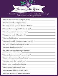 1 game sheet jpg 8x11 or if you prefer 2 cards per page to print, we can send that as well. Anniversary Trivia Anniversary Party Game 50th Anniversary Trivia Game Anni Anniversary Party Games 50th Wedding Anniversary Party 40th Anniversary Party