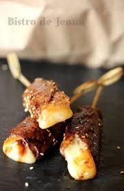 Brochettes Yakitori Bœuf Fromage Pour Faire Comme Au Resto Nourriture Japonaise Brochette Boeuf Boeuf Fromage Brochette