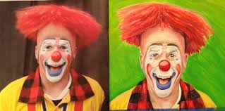 Watercolor Clown #8 Steven Copeland