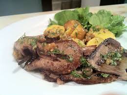 Hani Gecenlerde Bir Aksam Yemeginde Ickinin Yanina Yapmistim Tavada Kizartip Ustune Deniz Tuzuyla Vermistim Iste Yemek Etli Yemek Tarifleri Yemek Tarifleri