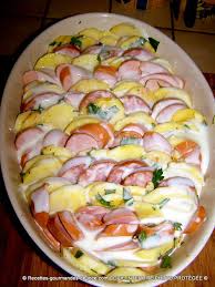 Pommes De Terre Cancoillotte Saucisses De Morteau Et Fumees Recettes De Cuisine Recette Pomme De Terre Idee Recette Plat