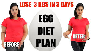 The egg white contains protein and not too much else, while the yolk has vitamins, fat and all nine essential amino acids. Egg Diet For Weight Loss In Just 3 Days Full Day Egg Diet Plan How To Lose 3 Kgs In 3 Days Youtube