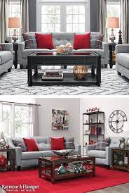 Red Living Room Red Living Room Decor Grey And Red Living Room Living Room Grey