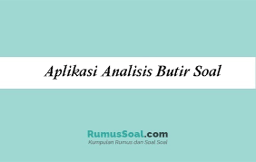 Analisis butir soal memiliki banyak manfaat, antara lain sebagai berikut. Aplikasi Analisis Butir Soal Pilihan Ganda Uraian Dengan Excel