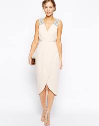 Blush Wrap Cocktail Dress Short Sleeve Wedding Dress Neutral Bridesmaid Dresses Mismatched Dresses