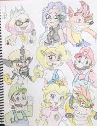 See more ideas about video game art, game character, game art. Video Game Character Sketches By Thetooner47 On Deviantart