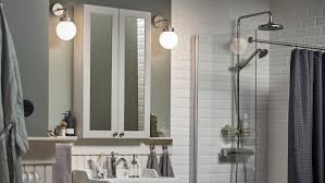 Light green and gray bathroom. A Gallery Of Bathroom Inspiration Ikea