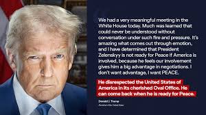 Thank you President Donald J. Trump for standing up for America, and  standing up for PEACE.