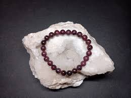 Bracelet Grenat - 6mm 8mm - Nierika