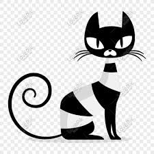 Cartoon Hand Painted Black And White Cat Png Material Png Image Picture Free Download 610648795 Lovepik Com