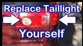 Remove the burnt out bulb. Diy Toyota Sienna 2004 2010 Tail Light Assembly And Bulbs Replacement Youtube