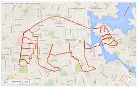 Artist Stephen Lund Rides His Bike To Create Gps Doodles In 2020 Doodles Oversized Art Artist